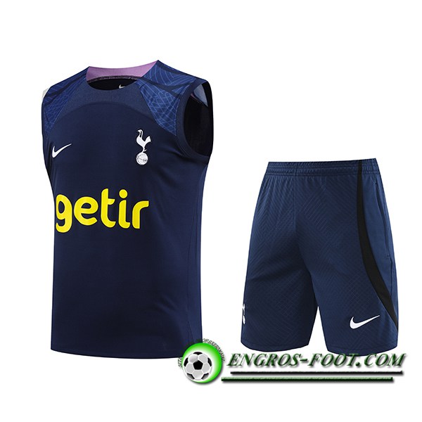 Ensemble Training Debardeur + Shorts Tottenham Hotspur Bleu Marine 2023/2024 -02