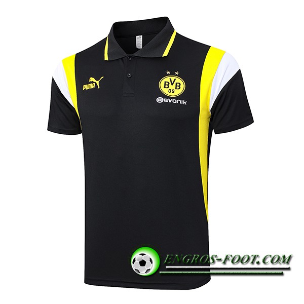 Polo Foot Dortmund Noir 2023/2024 -03