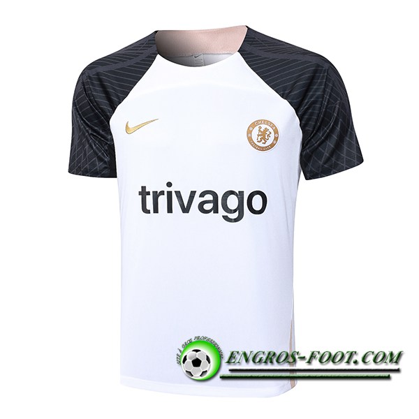 Training T-Shirts FC Chelsea Blanc 2023/2024 -03