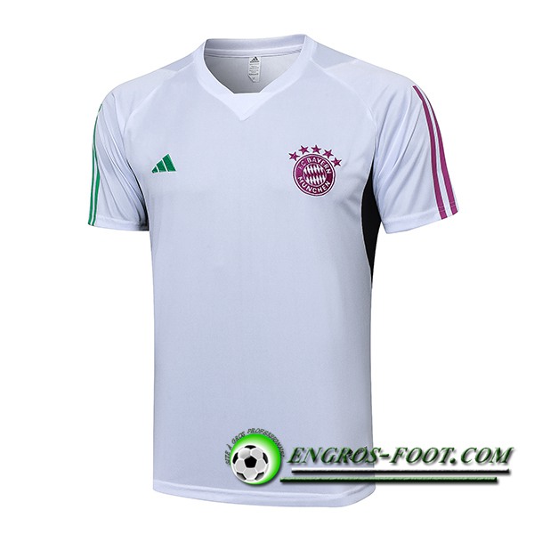 Training T-Shirts Bayern Munich Blanc 2023/2024 -02