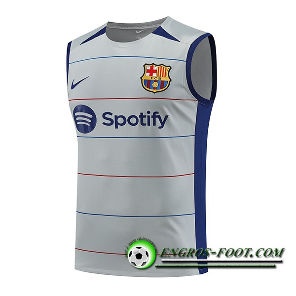 Training Debardeur FC Barcelone Gris 2023/2024 -03