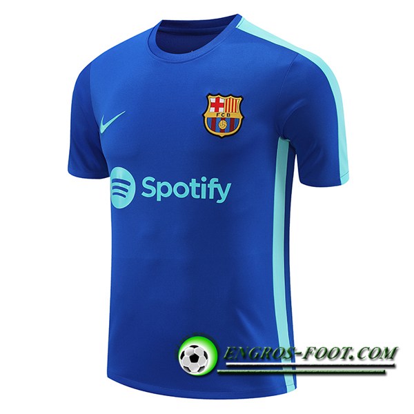 Training T-Shirts FC Barcelone Bleu 2023/2024 -03