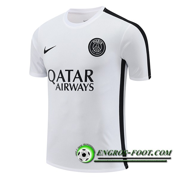 Training T-Shirts PSG Blanc 2023/2024 -06