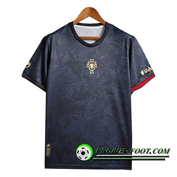 Training T-Shirts Portugal Noir 2023/2024