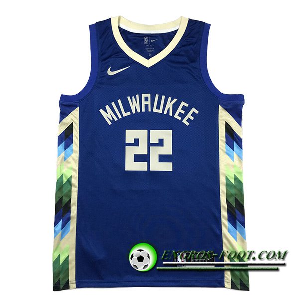 Maillot Milwaukee Bucks (MIDDLETON #22) 2023/24 Bleu