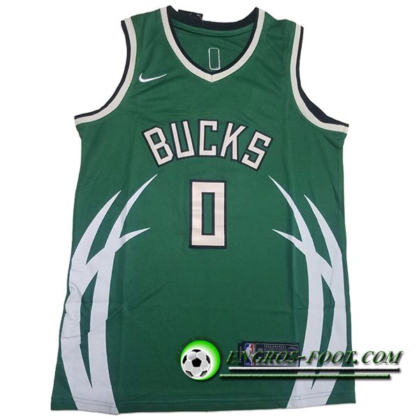 Maillot Milwaukee Bucks (LILLARD #0) 2023/24 Vert