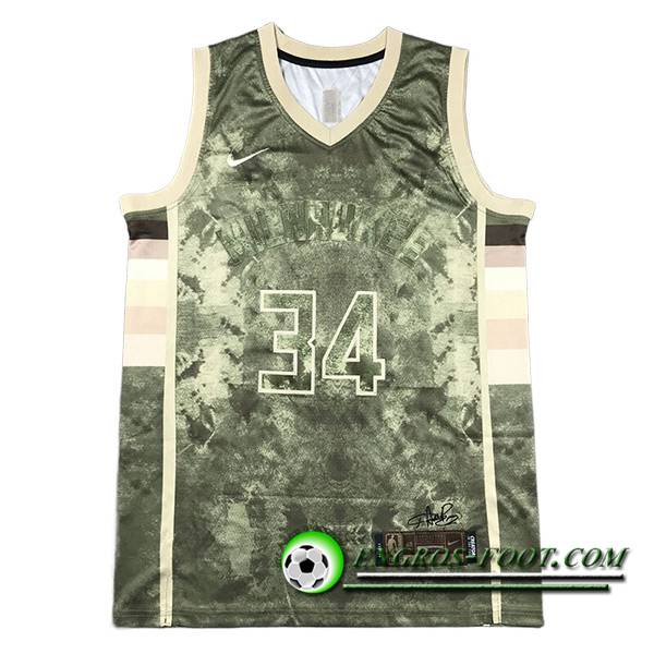 Maillot Milwaukee Bucks (ANTETOKOUNMPO #34) 2023/24 Vert -03