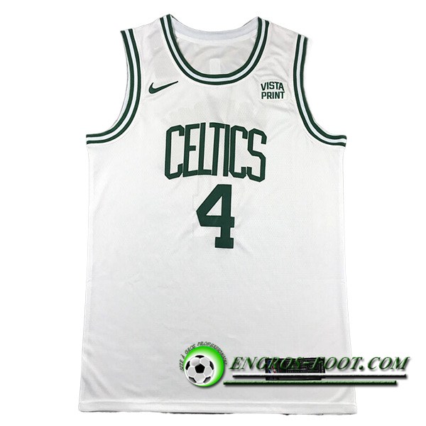 Maillot Boston Celtics (HOLIDAY #4) 2023/24 Blanc