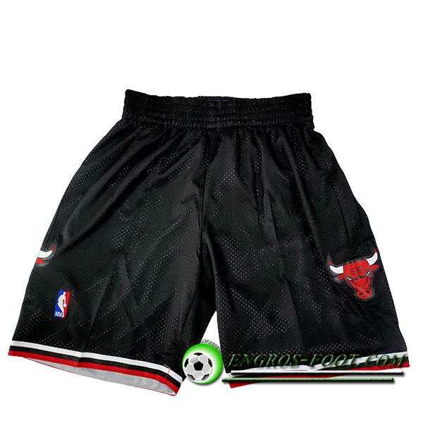 Shorts NBA Chicago Bulls 2023/24 Noir -02