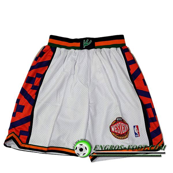 Shorts NBA American All-Star 2023/24 Blanc/Rouge