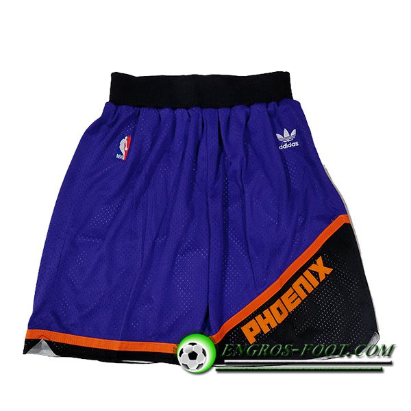 Shorts NBA Phoenix Suns 2023/24 Pourpre/Noir