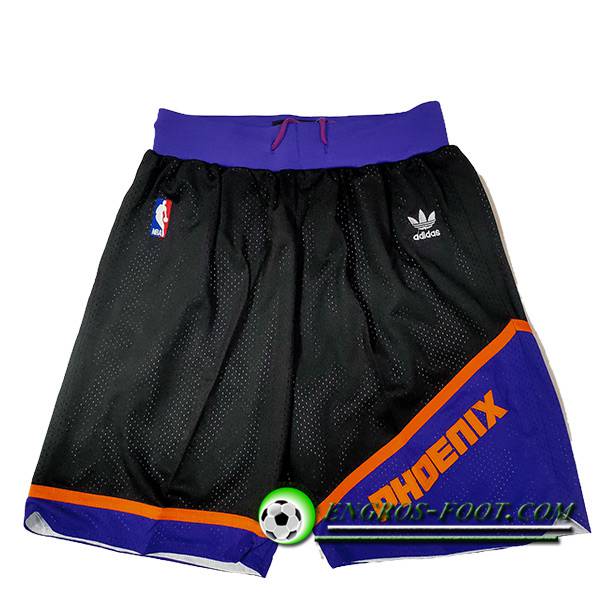 Shorts NBA Phoenix Suns 2023/24 Pourpre/Noir -02