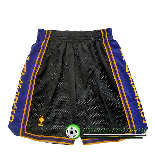 Shorts NBA Los Angeles Lakers 2023/24 Noir/Pourpre