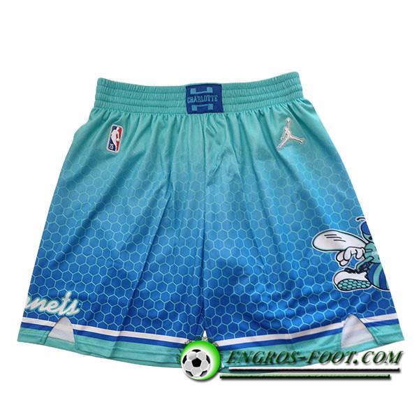 Shorts NBA Charlotte Hornets 2023/24 Bleu