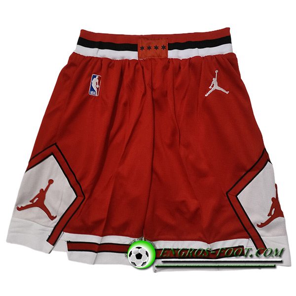 Shorts NBA Chicago Bulls 2023/24 Rouge