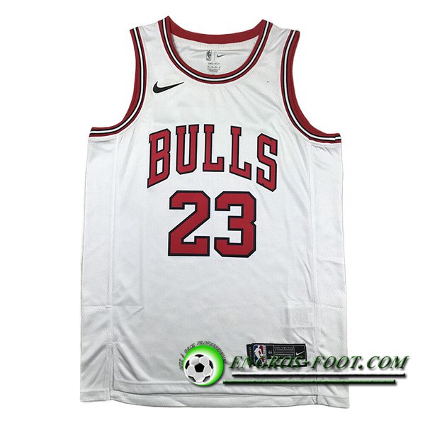 Maillot Chicago Bulls (JORDAN #23) 2023/24 Blanc -05