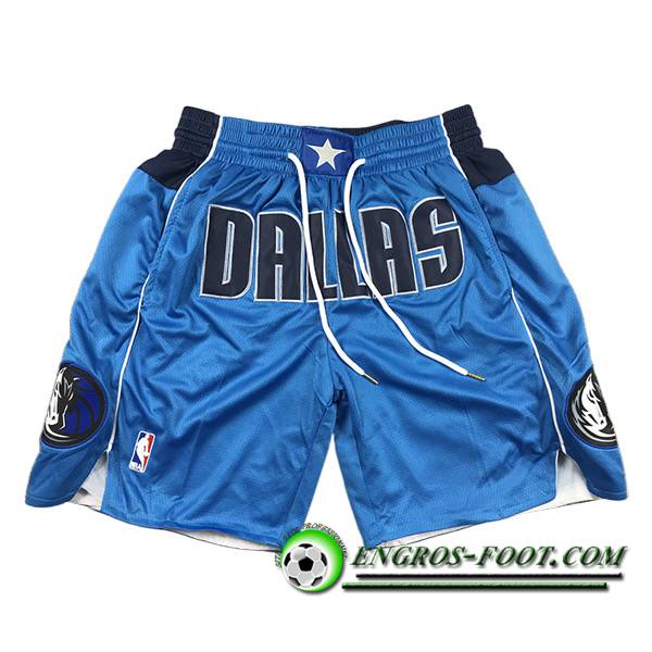 Shorts NBA Dallas Mavericks 2023/24 Bleu