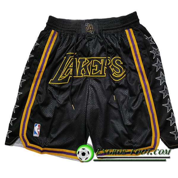 Shorts NBA Los Angeles Lakers 2023/24 Noir -04