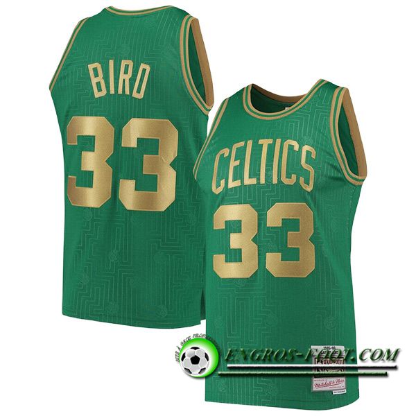 Maillot Boston Celtics (BIRD #33) 2023/24 Vert -02