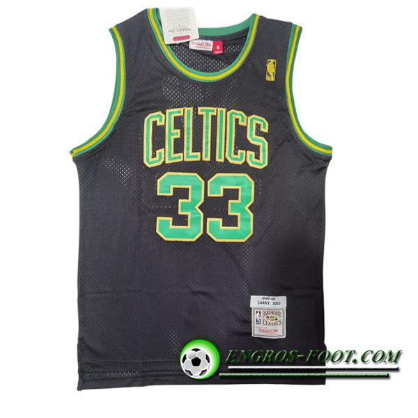 Maillot Boston Celtics (BIRD #33) 2023/24 Noir