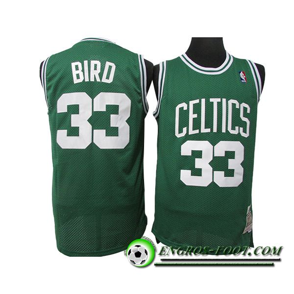 Maillot Boston Celtics (BIRD #33) 2023/24 Vert -03