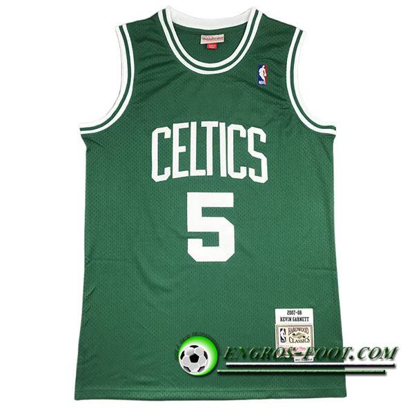 Maillot Boston Celtics (GARNETT #5) 2023/24 Vert -04