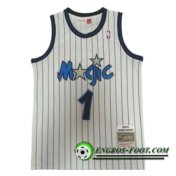 Maillot Orlando Magic (HARDAWAY #1) 2023/24 Blanc -02