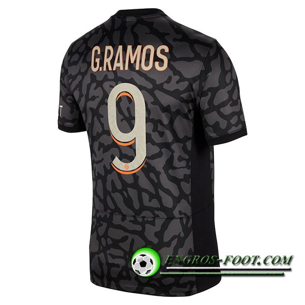 Maillot de Foot PSG (G.RAMOS #9) 2023/2024 Third