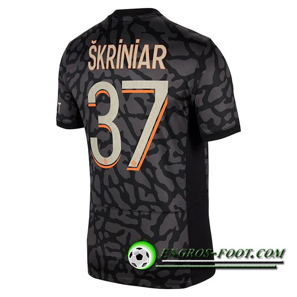 Maillot de Foot PSG (SKRINIAR #37) 2023/2024 Third