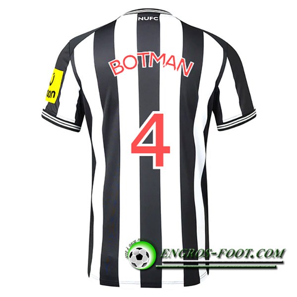 Maillot de Foot Newcastle United (BOTMAN #4) 2023/2024 Domicile