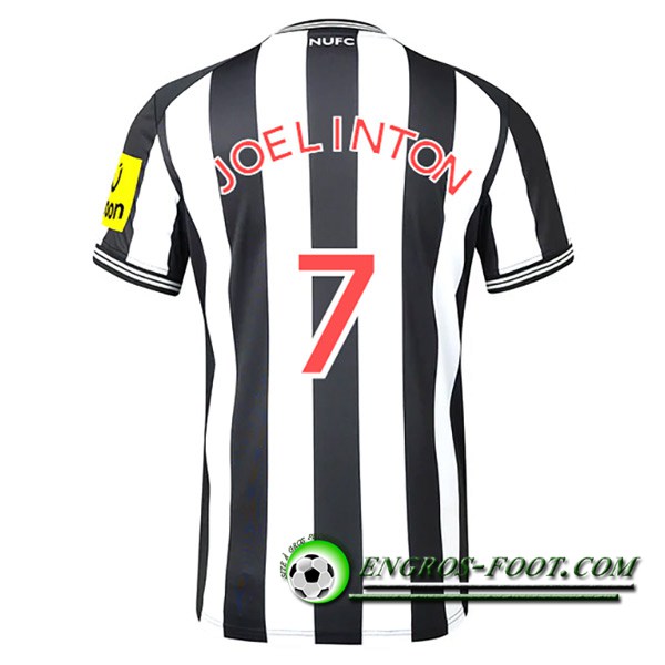 Maillot de Foot Newcastle United (JOELINTON #7) 2023/2024 Domicile