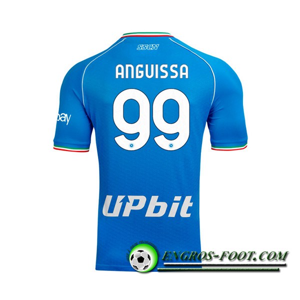 Maillot de Foot SSC Naples (ANGUISSA #99) 2023/2024 Domicile