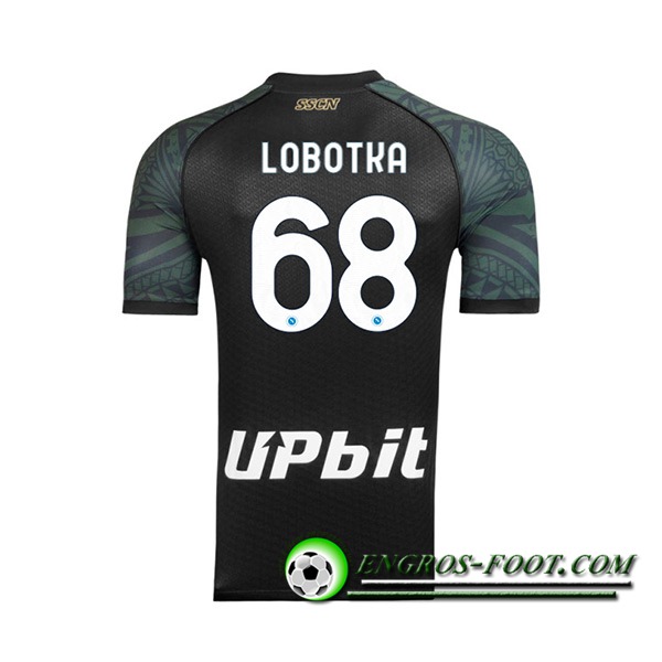 Maillot de Foot SSC Naples (LOBOTKA #68) 2023/2024 Third