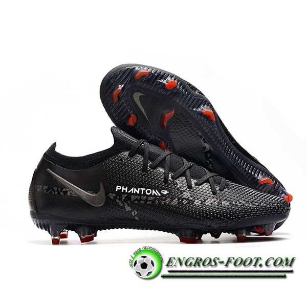 Nike Chaussures de Foot Phantom GT2 Elite FG Noir