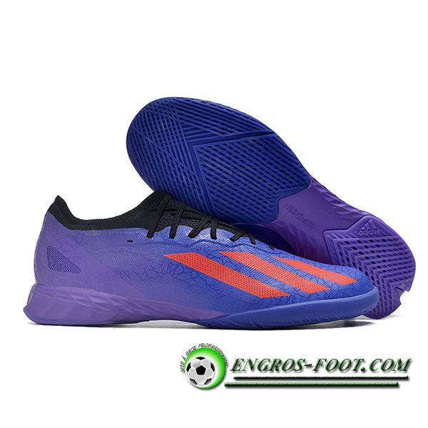 Adidas Chaussures de Foot X CRAZYFAST.1 IC BOOTS Pourpre/Rouge