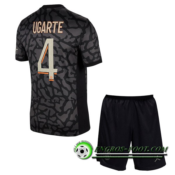 Maillot de Foot PSG (UGARTE #4) Enfants 2023/2024 Third