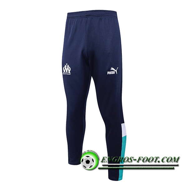 Pantalon Foot Marseille Bleu Marine 2023/2024 -02