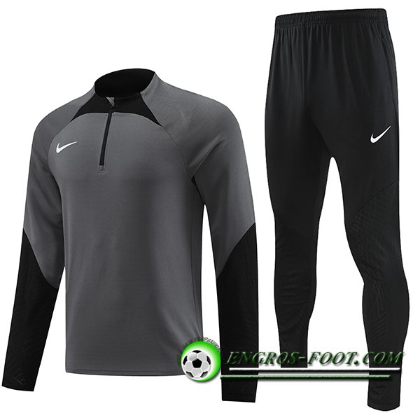 Ensemble Survetement de Foot Nike Gris 2023/2024 -02