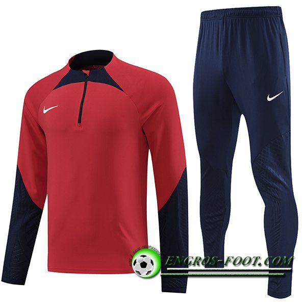 Ensemble Survetement de Foot Nike Rouge 2023/2024