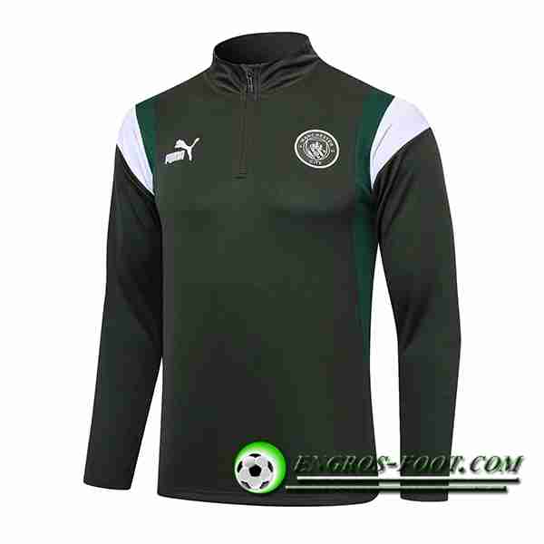 Sweatshirt Training Manchester City Vert 2023/2024