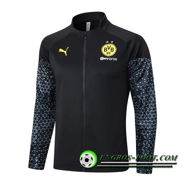 Veste Foot Dortmund Noir 2023/2024 -03