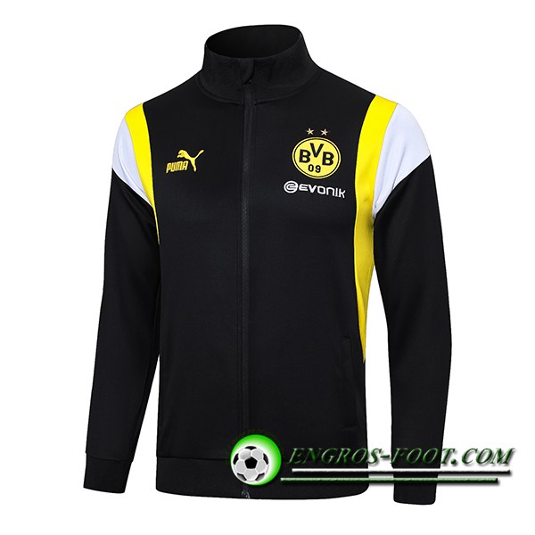 Veste Foot Dortmund Noir 2023/2024 -02