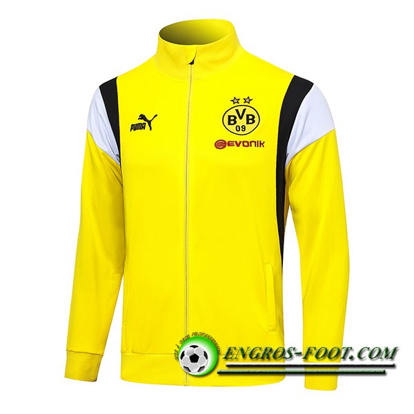 Veste Foot Dortmund Jaune 2023/2024 -03