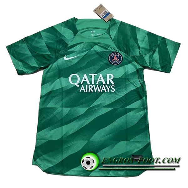 Maillot de Foot PSG Gardien de But Vert 2023/2024