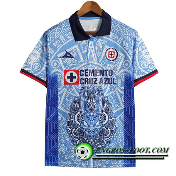 Maillot de Foot Cruz Azul Blanc Day Of The Dead 2023/2024