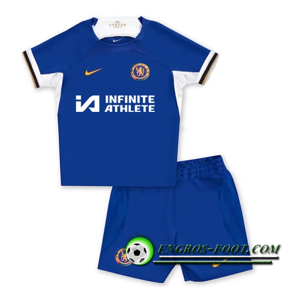 Maillot de Foot FC Chelsea Enfant Sponsor Domicile 2023/2024