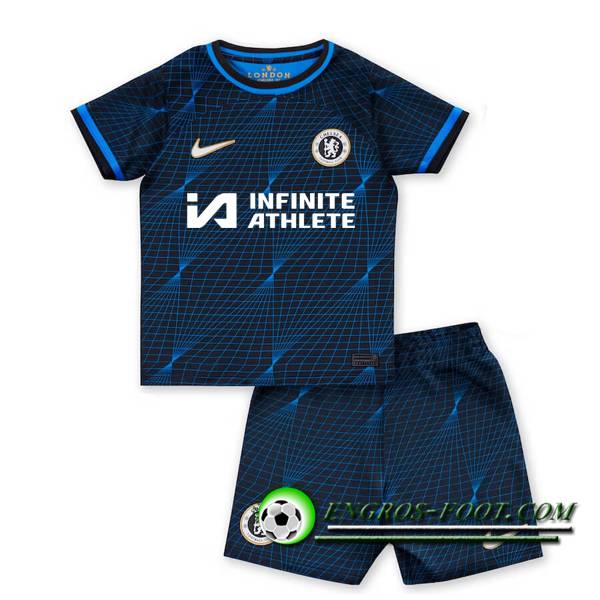 Maillot de Foot FC Chelsea Enfant Sponsor Exterieur 2023/2024