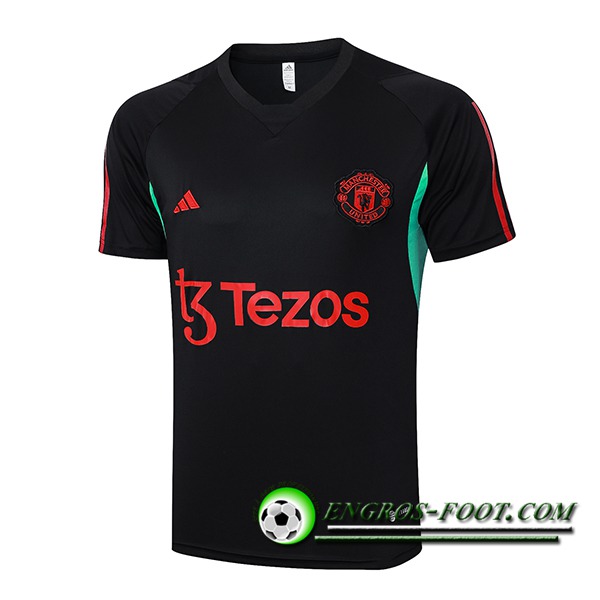 Training T-Shirts Manchester United Noir 2023/2024 -04