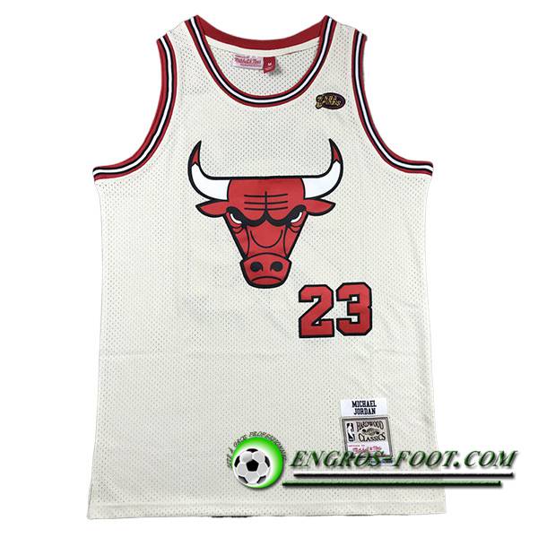 Maillot Chicago Bulls (JORDAN #23) 2023/24 Blanc/Rouge