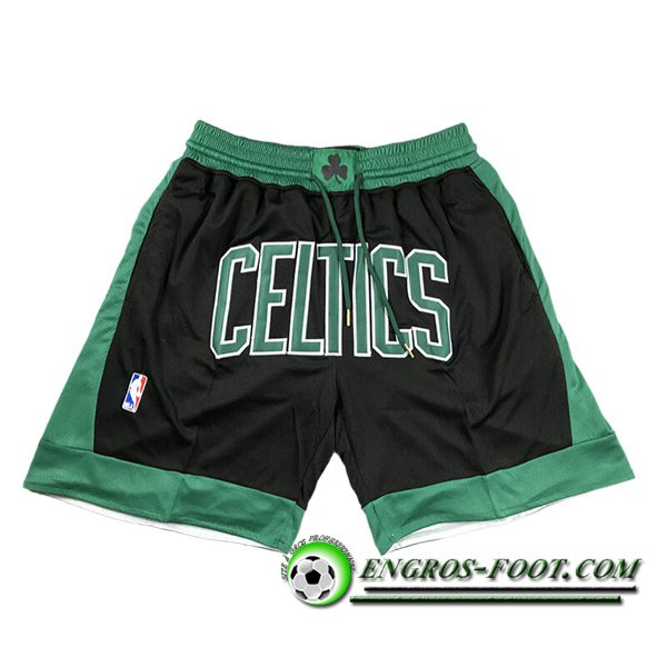 Shorts NBA Boston Celtics 2023/24 Noir/Vert